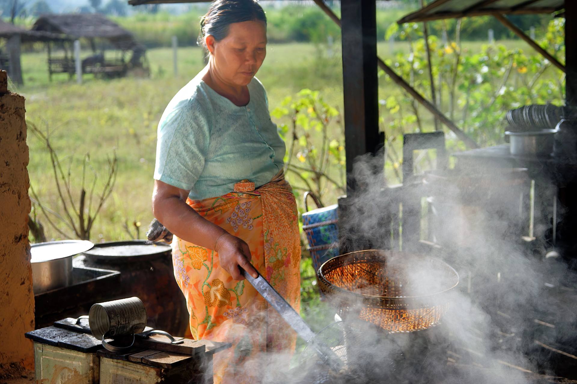Tageswanderung durch die Umgebung von Nyaung Shwe